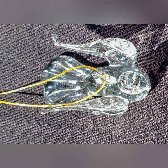 Beidermann Vintage Glass Mini Candle Holders - Vintage Crystal Doves - Picture 6 of 11